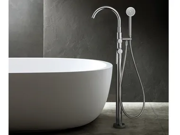 ICONA CLASSIC - R080B+R080A - Floor standing bathtub mixer by Fantini Rubinetti - view 2